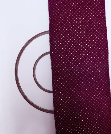 wine and golden sequin embroidery velevt fabric b106 5886